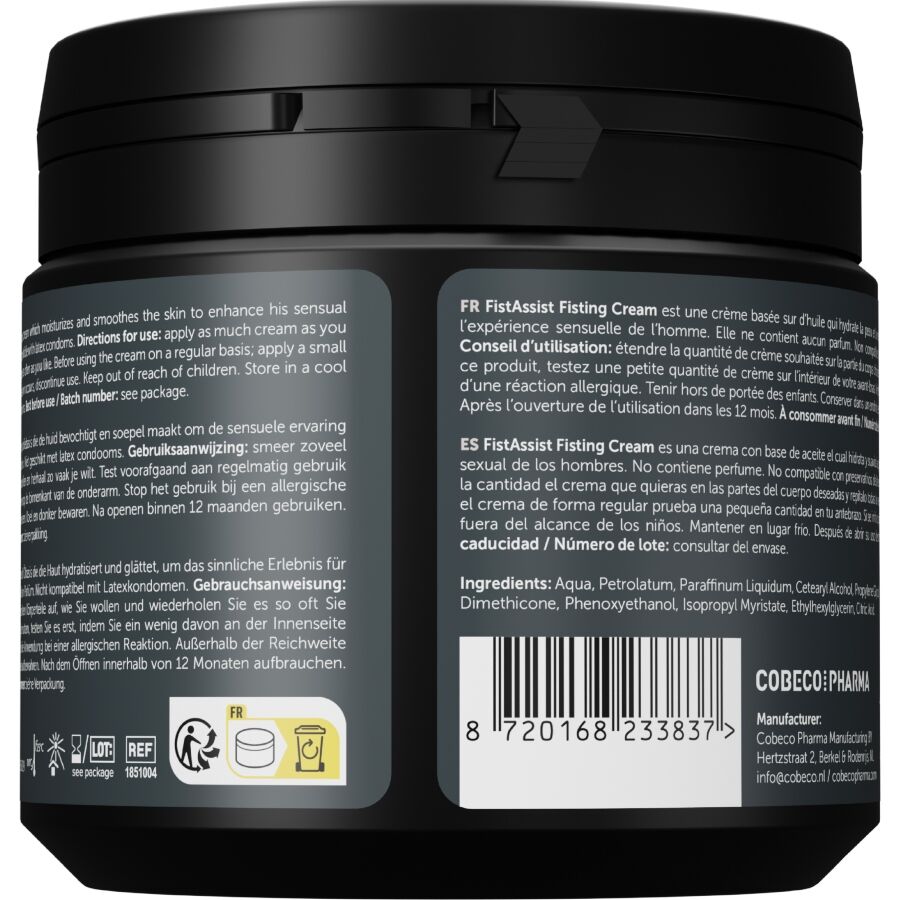 COBECO FIST ASSIST CREME LUBRIFICANTE 500 ML