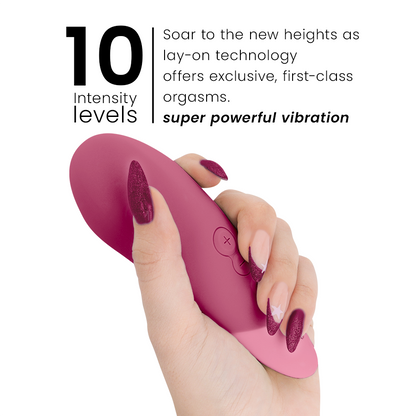 WOMANIZER VIBE VIBE VIBRADOR SILENCIOSO DE USO INTERNO ROSA ESCURO
