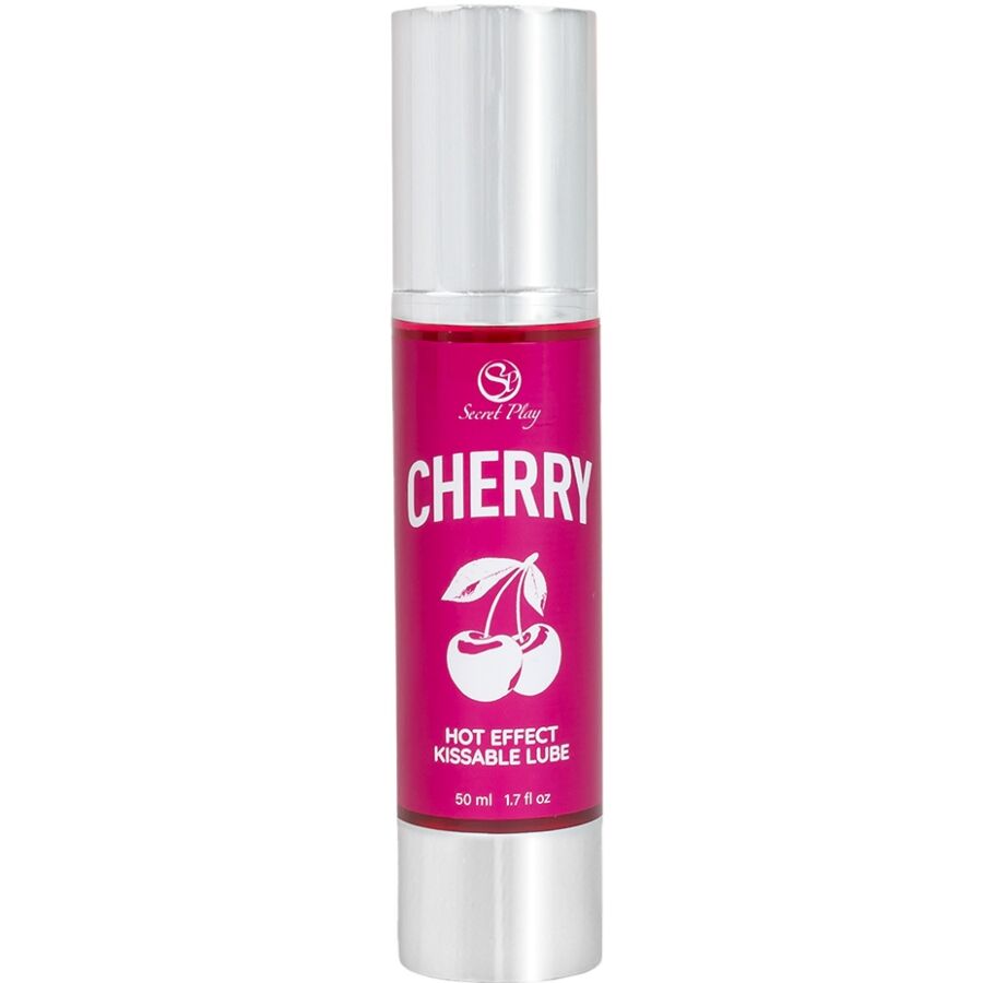 SECRETPLAY LUBRIFICANTE AQUECEDOR DE CEREJA 50 ML