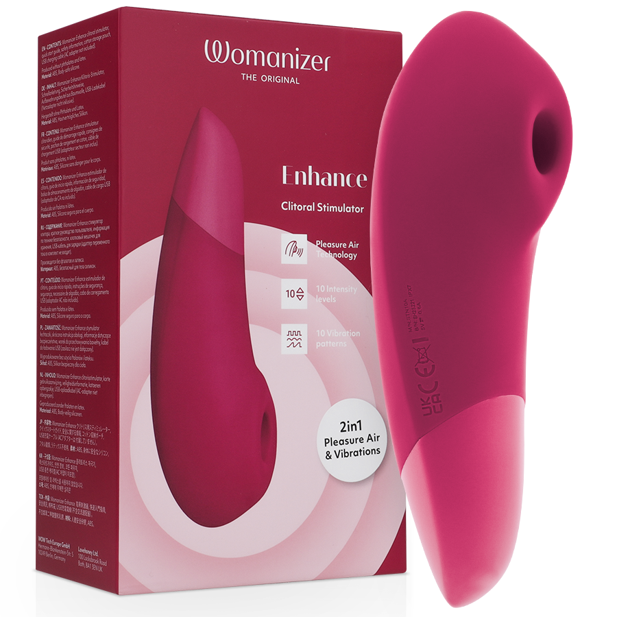 WOMANIZER Estimulador Clitoriano Enhance Rosa Vibrante
