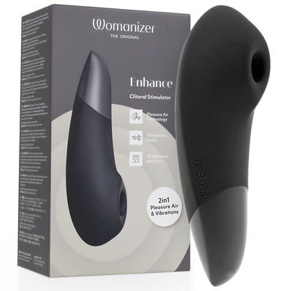 WOMANIZER ESTIMULADOR CLITORIAL INTENSO PRETO