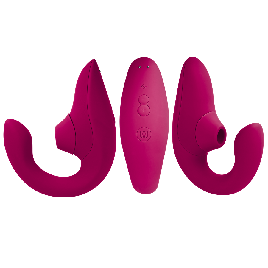 WOMANIZER VIBRADOR ESTIMULADOR BLEND RABBIT ROSA VIBRANTE