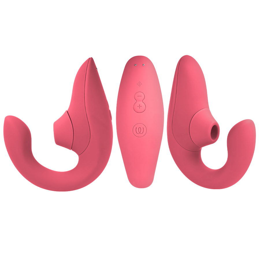 WOMANIZER VIBRADOR ESTIMULADOR BLEND RABBIT ROSA VIBRANTE