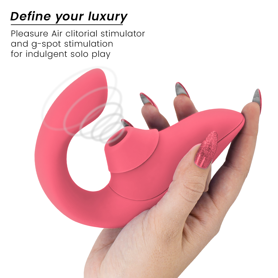 WOMANIZER VIBRADOR ESTIMULADOR BLEND RABBIT ROSA VIBRANTE