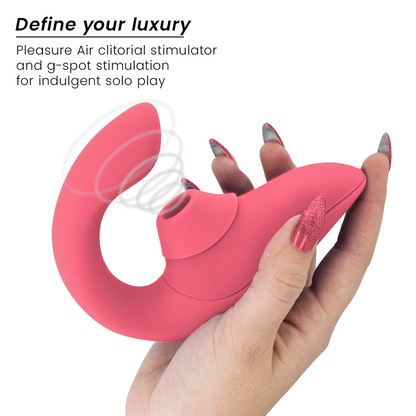 WOMANIZER VIBRADOR ESTIMULADOR BLEND RABBIT ROSA VIBRANTE