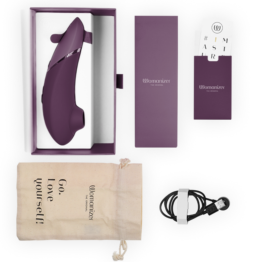 WOMANIZER PRoXIMO ESTIMULADOR CLITORIAL ROXO ESCURO