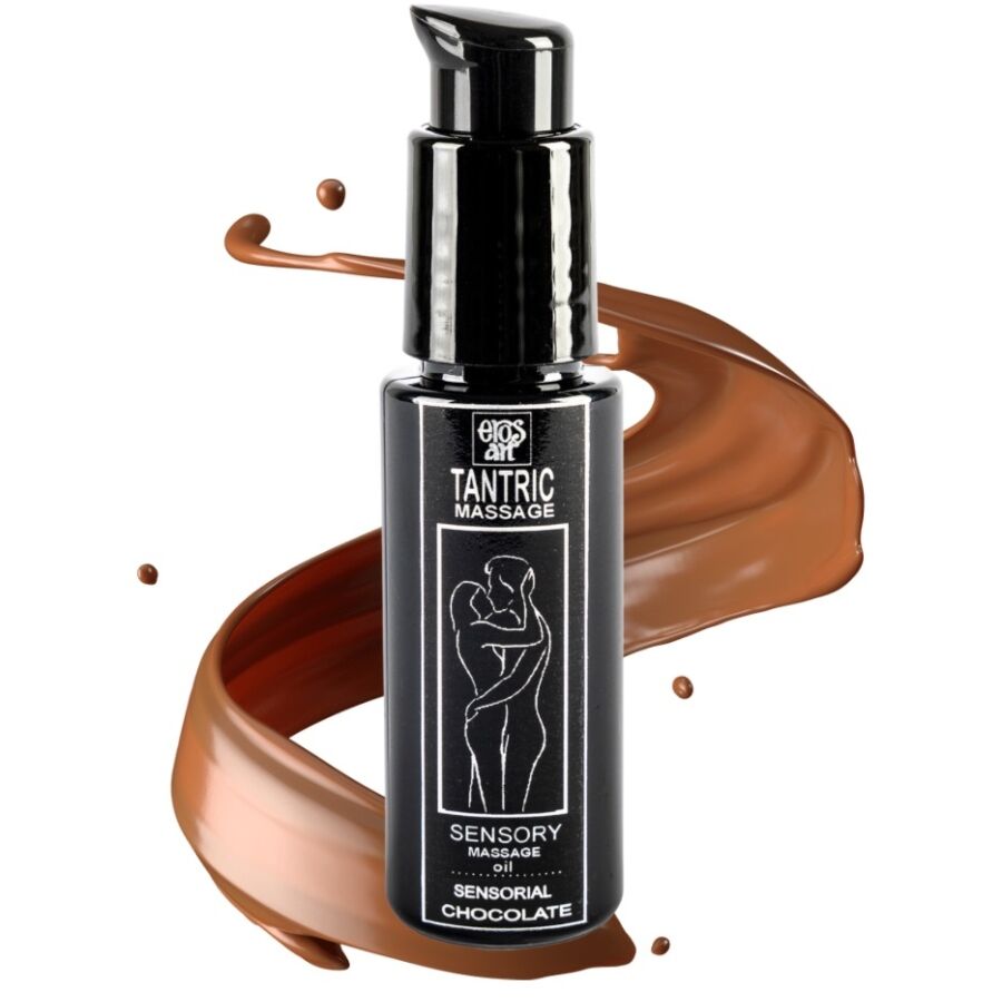 EROS ART oLEO DE MASSAGEM TaNTRICA NATURAL E AFRODISiACO DE CHOCOLATE 30 ML