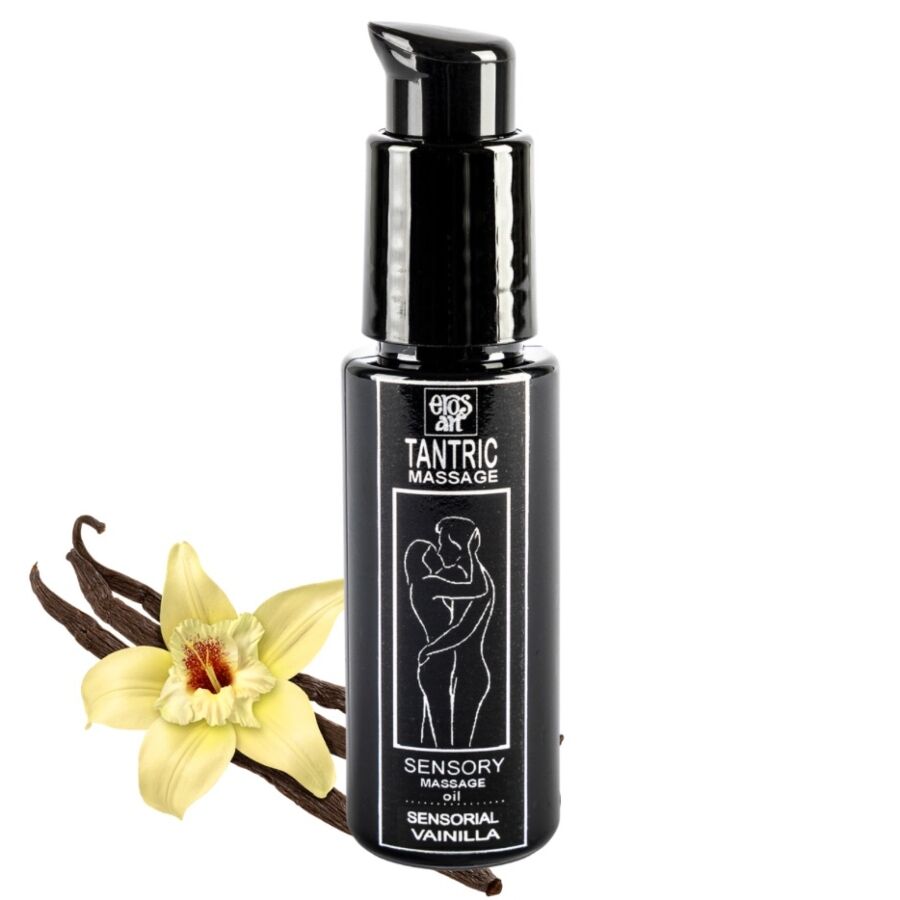 EROS ART oLEO DE MASSAGEM TaNTRICA NATURAL E AFRODISiACO DE BAUNILHA 30 ML
