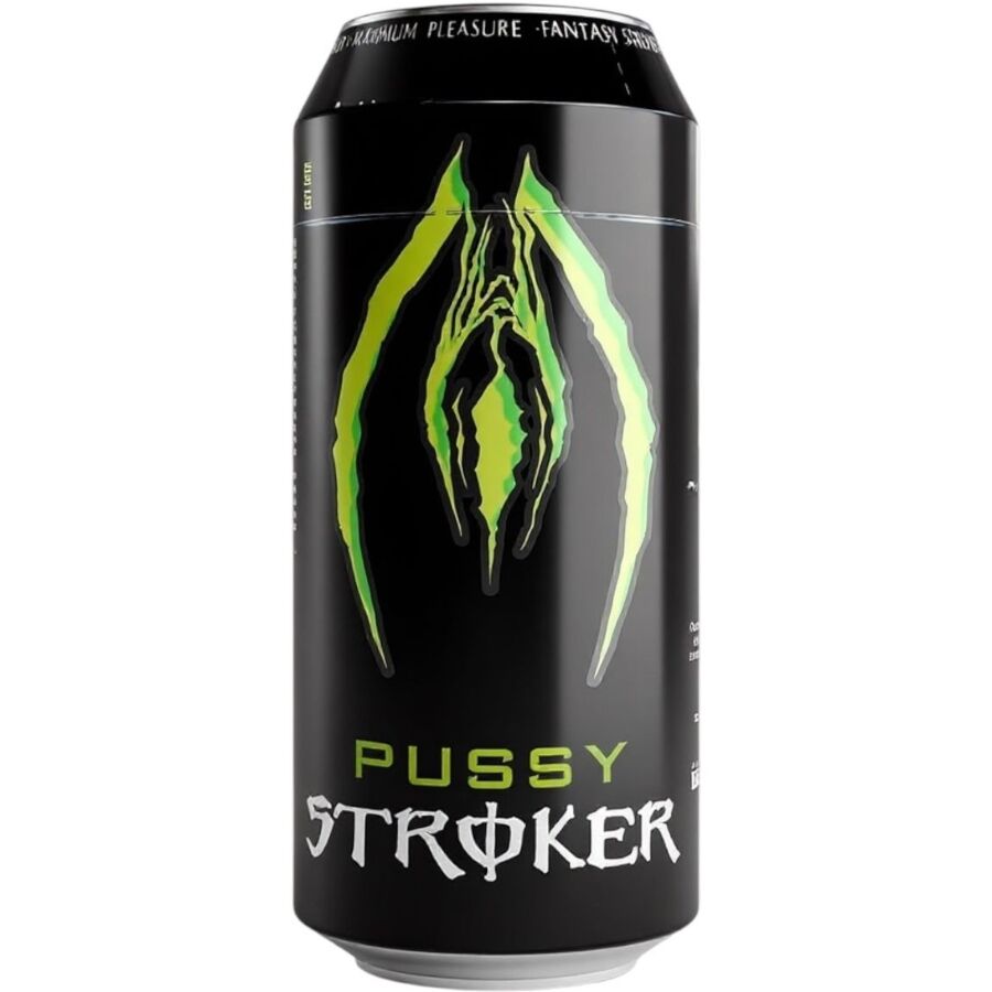 ALIVE PUSSY STROKER MASTURBATOR VAGINA BEBIDA ENERGeTICA EM LATA
