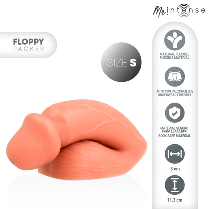 MR INTENSE PACKER REALISTA TAMANHO FLOPPY S