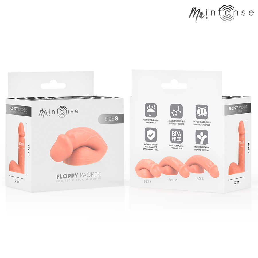 MR INTENSE PACKER REALISTA TAMANHO FLOPPY S