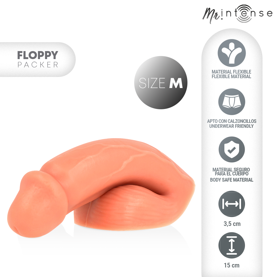 MR INTENSE PeNIS FLEXiVEL TAMANHO M REALISTA