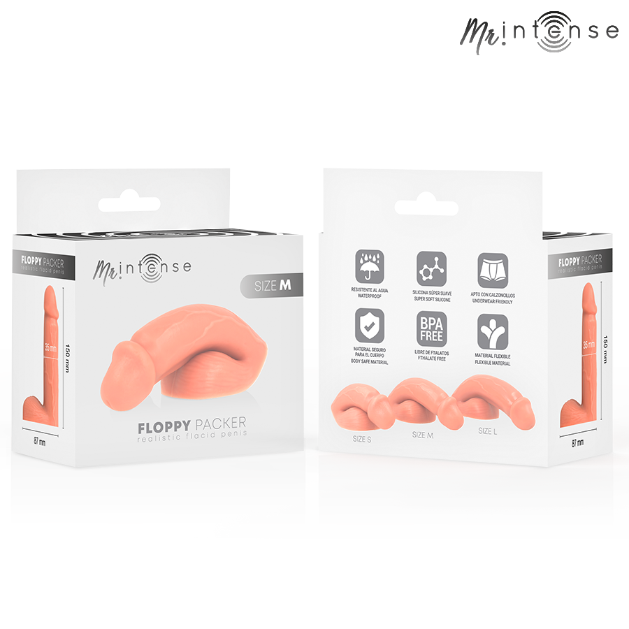 MR INTENSE PeNIS FLEXiVEL TAMANHO M REALISTA