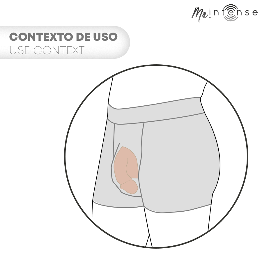 MR INTENSE PACKER REALISTA TAMANHO G FLOPPY