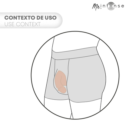 MR INTENSE PACKER REALISTA TAMANHO G FLOPPY