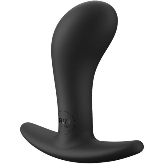 FUN FACTORY PLUG ANAL EM FORMATO DE BOTA TAMANHO P PRETO