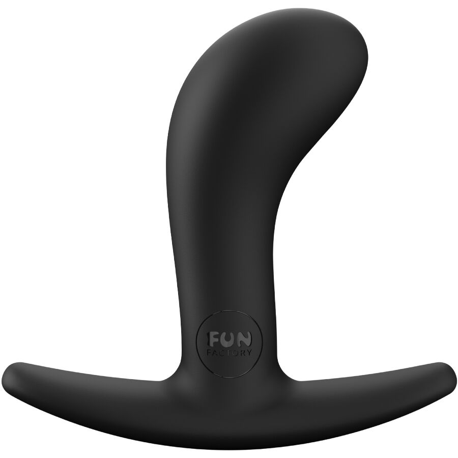 FUN FACTORY PLUG ANAL EM FORMATO DE BOTA TAMANHO P PRETO