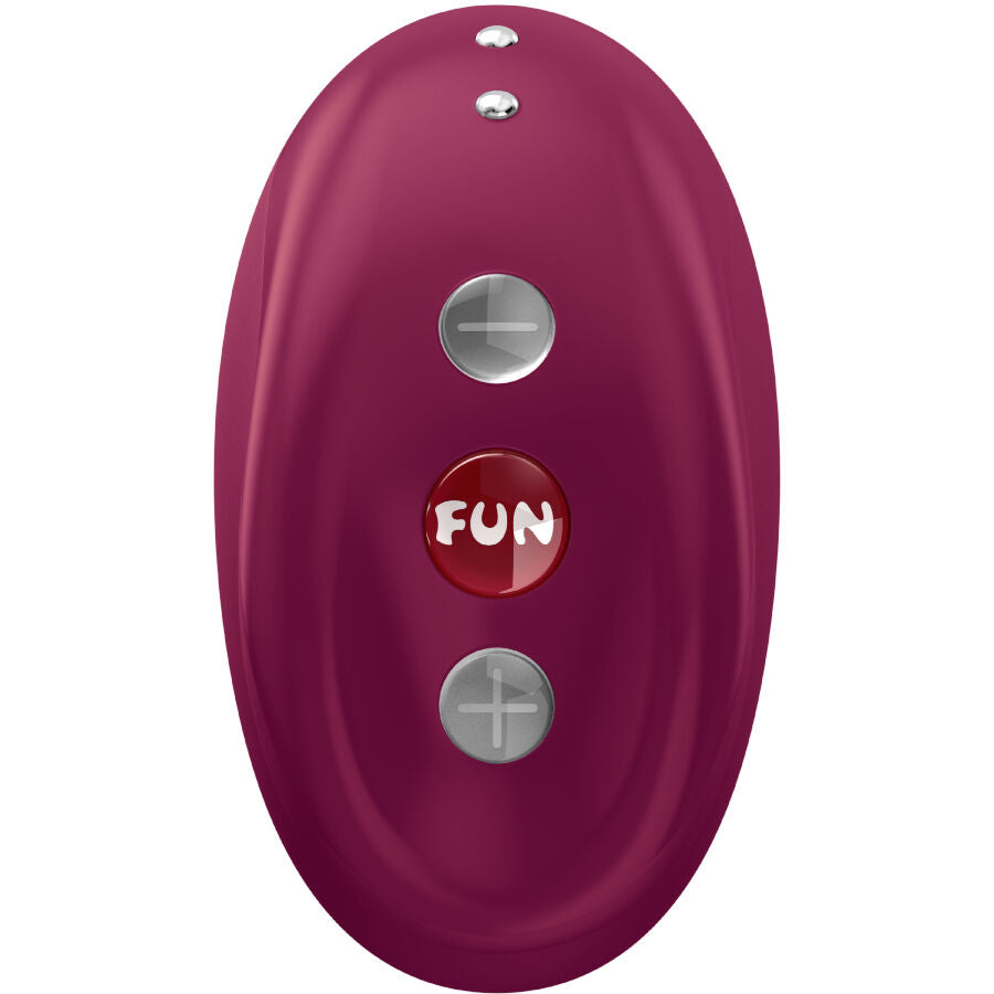 FUN FACTORY VIBRADOR MEA AIR PULSE VERMELHO VINHO