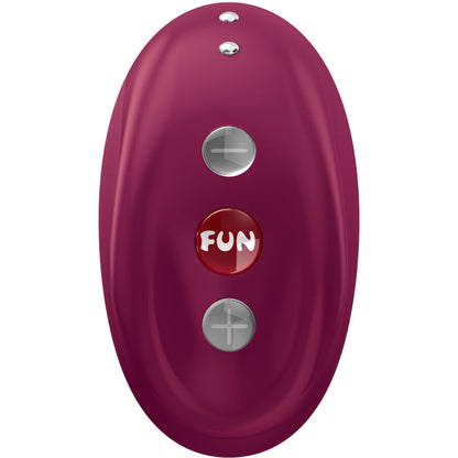 FUN FACTORY VIBRADOR MEA AIR PULSE VERMELHO VINHO
