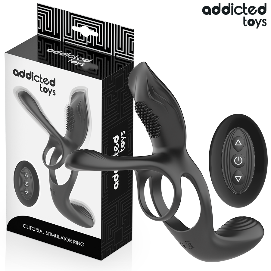 ADDICTED TOYS ANEL PENIANO DUPLO COM ESTIMULADOR CLIToRICO