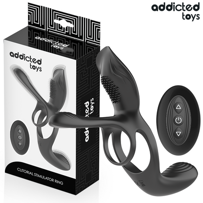 ADDICTED TOYS ANEL PENIANO DUPLO COM ESTIMULADOR CLIToRICO
