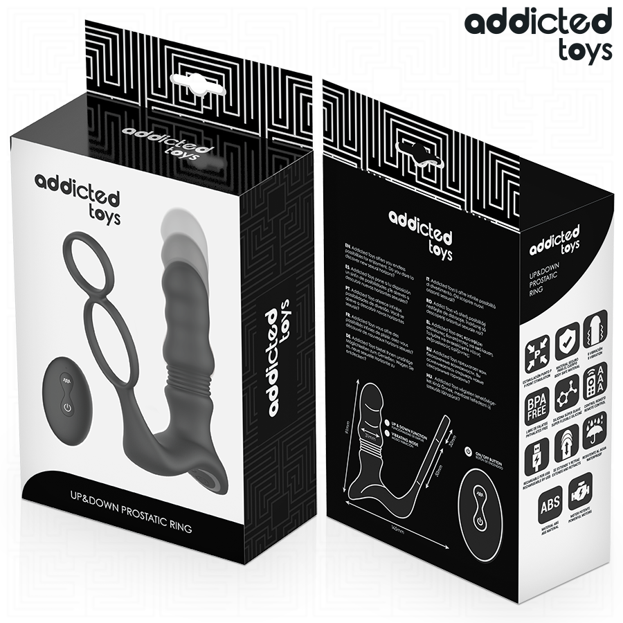 ADDICTED TOYS ANEL DE PRoSTATA PARA CIMA E PARA BAIXO