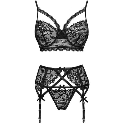 LIVCO CORSETTI FASHION MORIDAM LC 90552 SUTI CINTA LIGA CALA NEGRO L XL