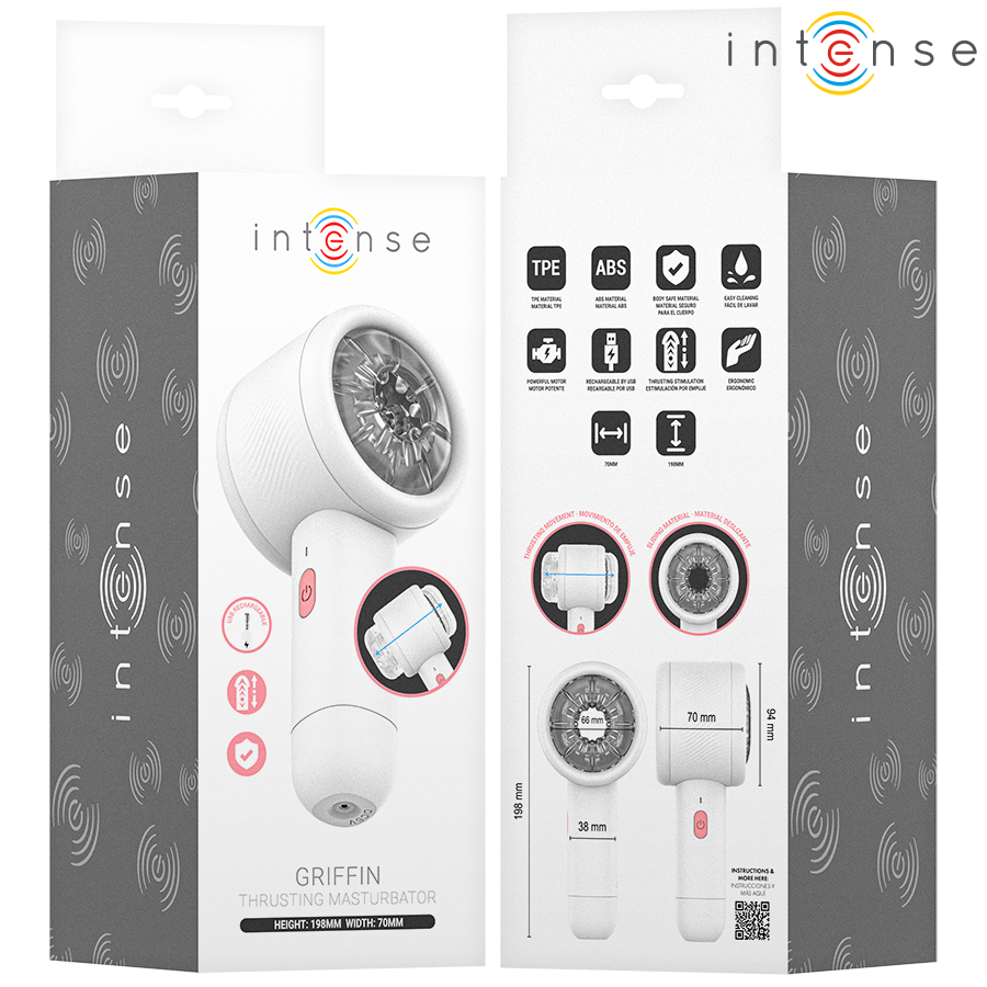 INTENSE GRIFFIN MASTURBATOR COM EMPUXO AVANyADO