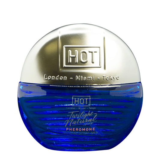 HOT FEROMoNIO CREPuSCULO NATURAL PARA HOMENS 15 ML