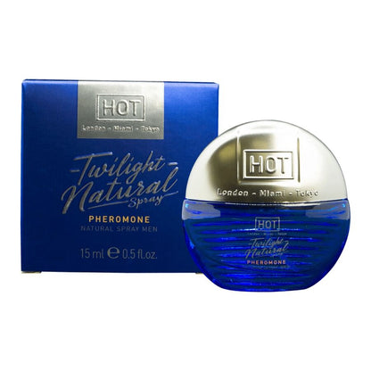 HOT FEROMoNIO CREPuSCULO NATURAL PARA HOMENS 15 ML