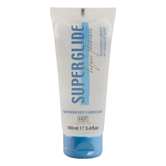 HOT SUPERGLIDE LUBRIFICANTE a BASE DE aGUA 100 ML