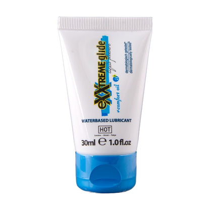 HOT EXXTREME GLIDE LUBRIFICANTE a BASE DE aGUA oLEO CONFORTANTE A 30 ML