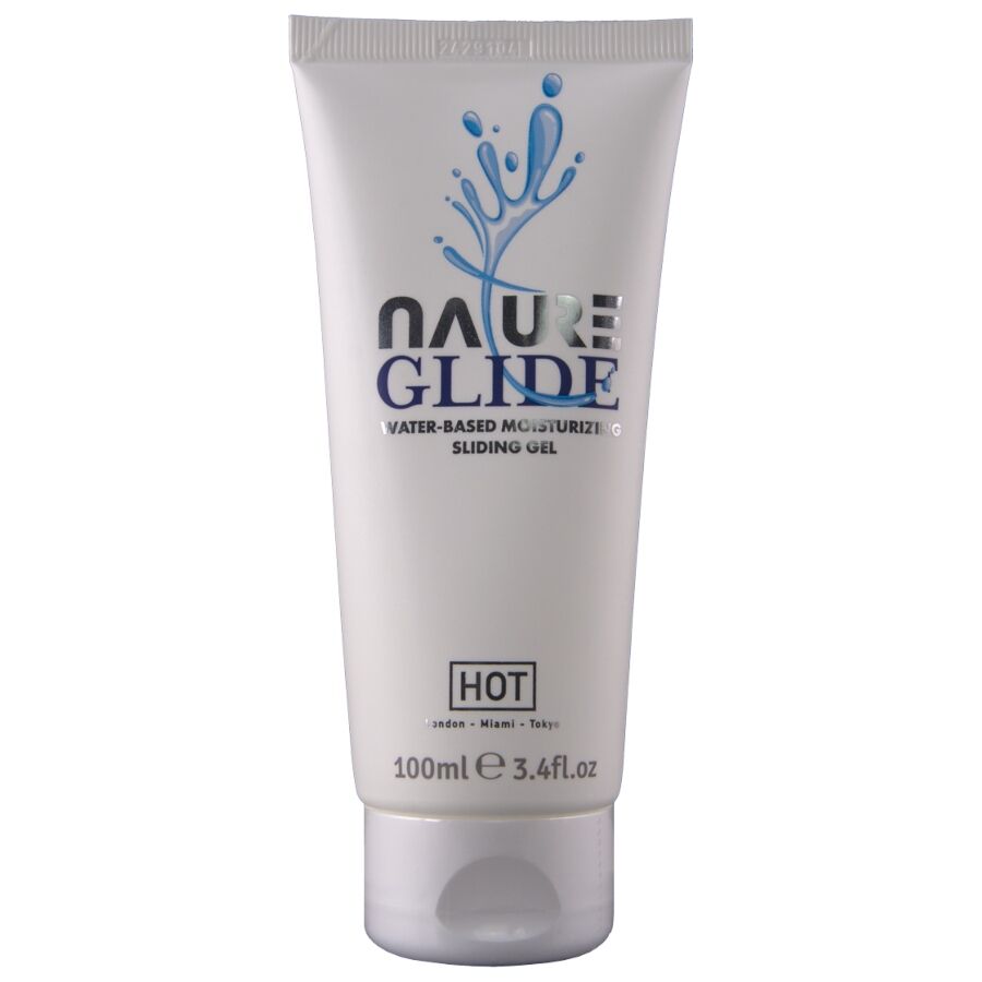 HOT NATURE GLIDE LUBRIFICANTE a BASE DE aGUA 100ML