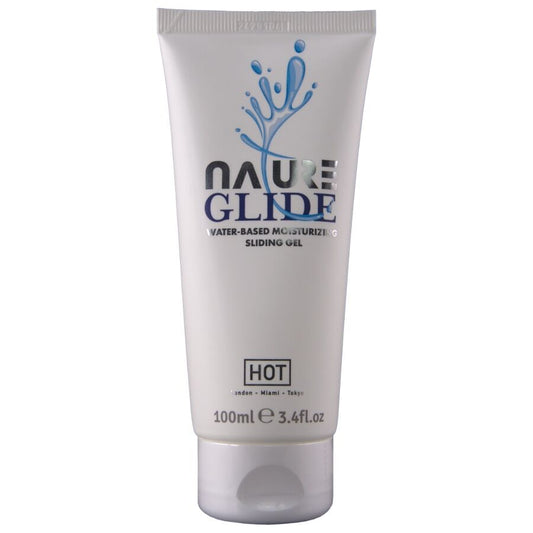 HOT NATURE GLIDE LUBRIFICANTE a BASE DE aGUA 100ML