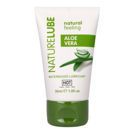 HOT NATURE LUBE a BASE DE aGUA COM ALOE VERA 30 ML