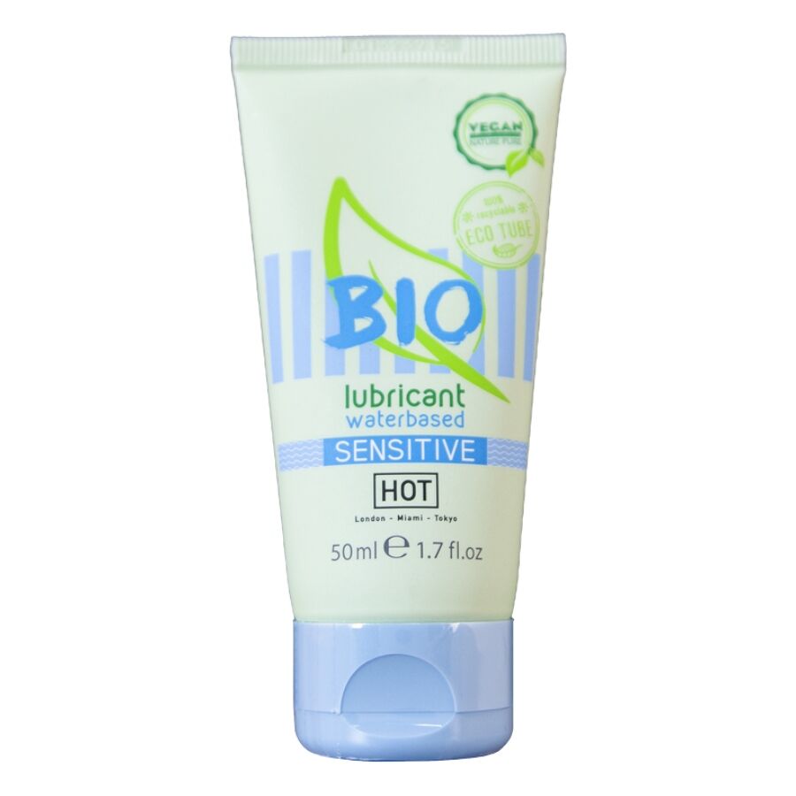 HOT BIO LUBRIFICANTE a BASE aGUA SENSITIV 50 ML
