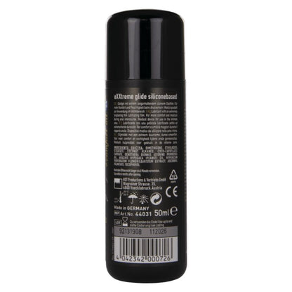 HOT EXXTREME GLIDE LUBRIFICANTE a BASE DE SILICONE oLEO CONFORTANTE A 50 ML