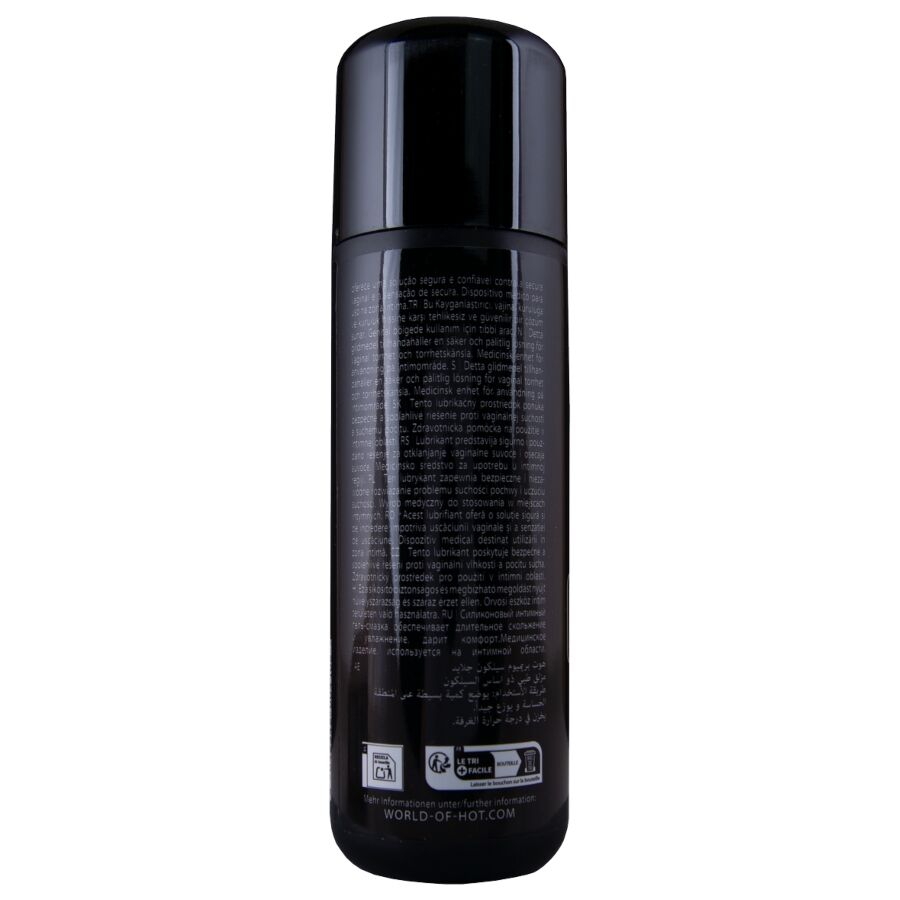 HOT LUBRIFICANTE PREMIUM SILICONE GLIDE a BASE DE SILICONE 200 ML