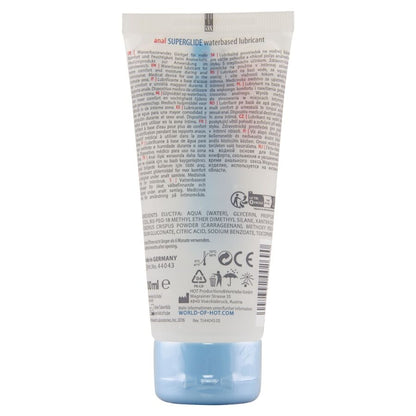 HOT ANAL SUPERGLIDE LUBRIFICANTE LiQUIDO PARA PRAZER ANAL 100 ML