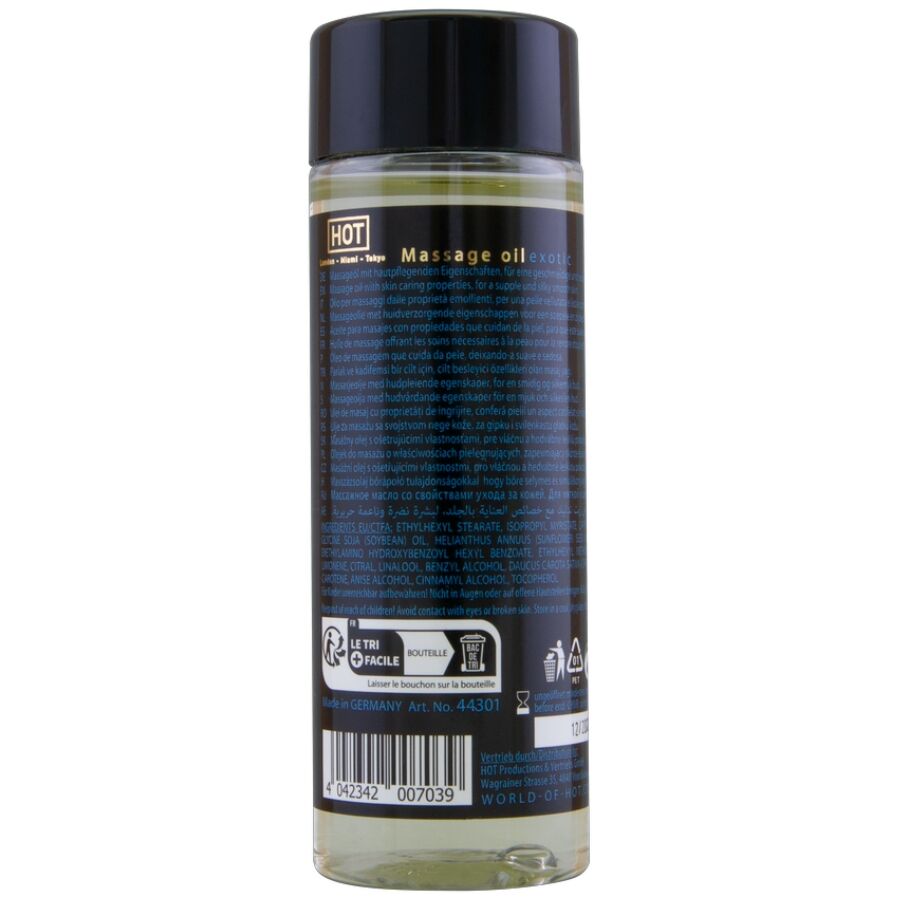 HOT oLEO DE MASSAGEM EXoTICO ESPECIAL 100 ML