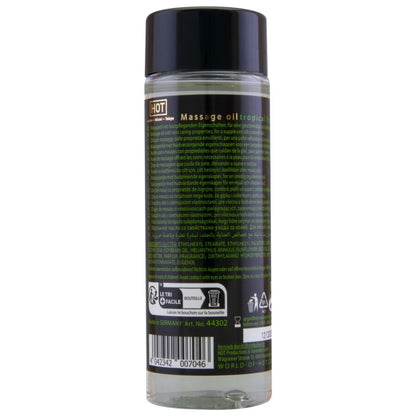 HOT oLEO DE MASSAGEM FRUTAS TROPICAIS 100 ML