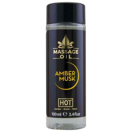 HOT LEO DE MASSAGEM aMBAR E ALMiSCAR 100 ML