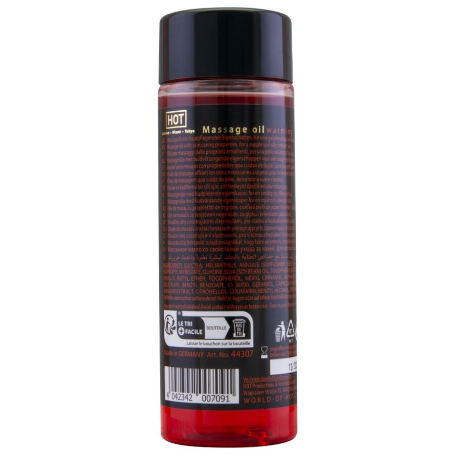 HOT oLEO DE MASSAGEM AQUECEDOR 100 ML