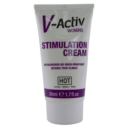 HOT CREME ESTIMULANTE V ACTIV PARA MULHERES 50 ML