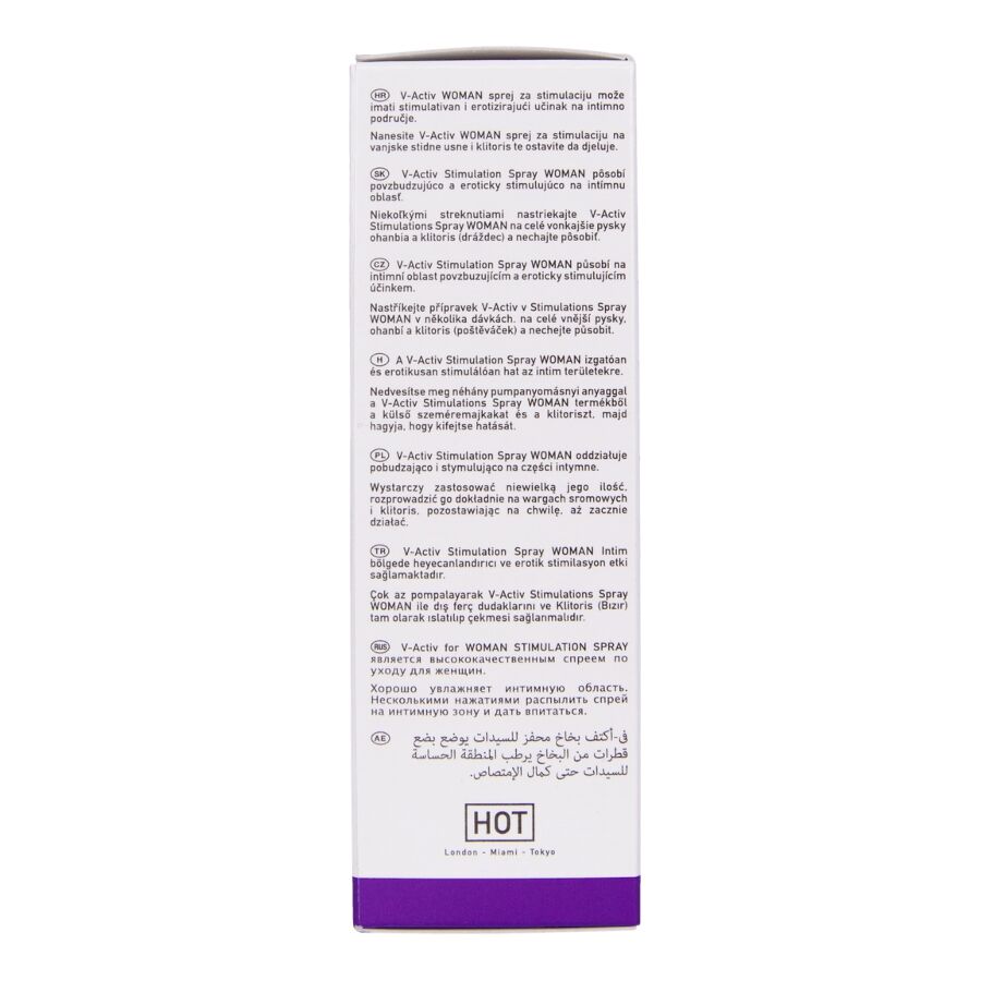 HOT SPRAY ESTIMULANTE V ACTIV PARA MULHERES 50 ML