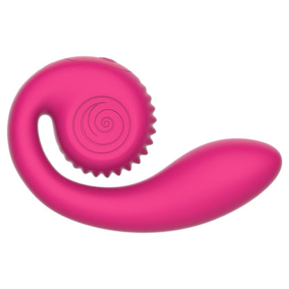 SNAIL VIBE GIZI LITE VIBRADOR ROSA DUPLO PARA PONTO G E CLIToRIS
