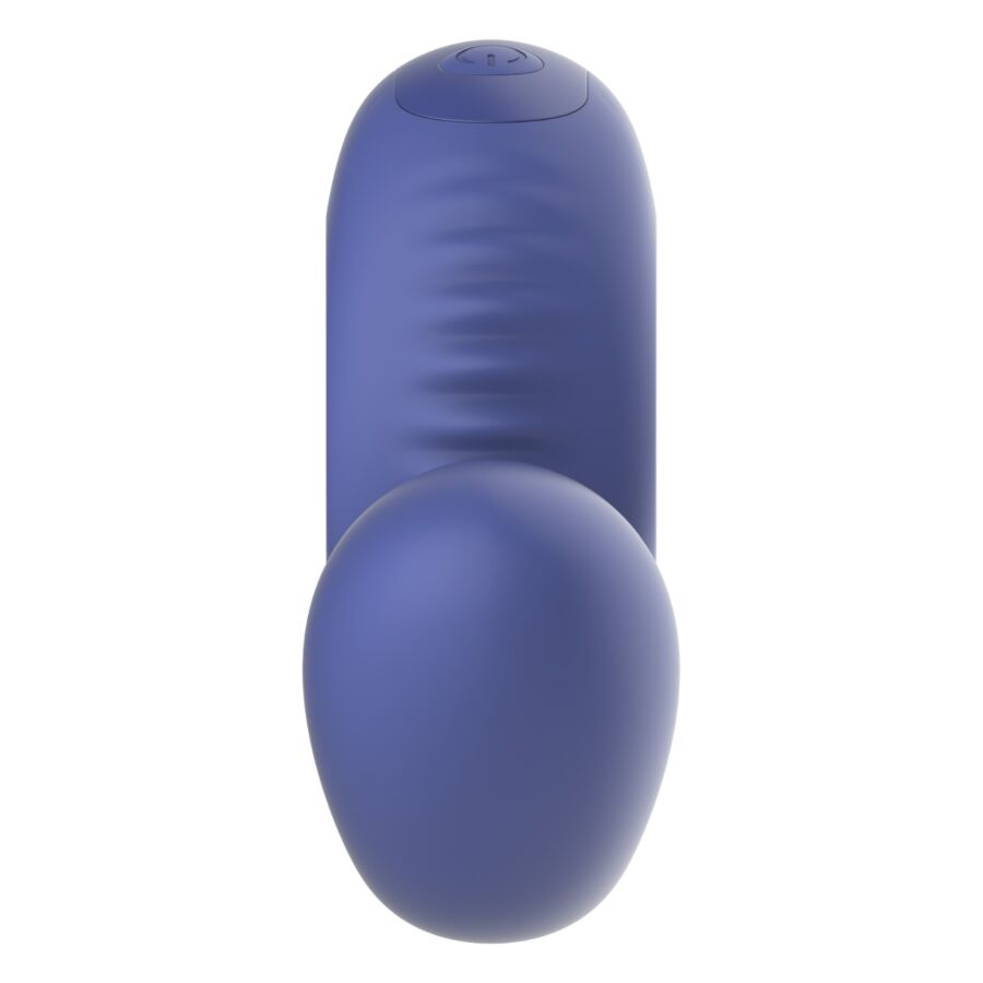 SNAIL VIBE GIZI LITE VIBRADOR DUPLO ROXO PARA PONTO G E CLITOR