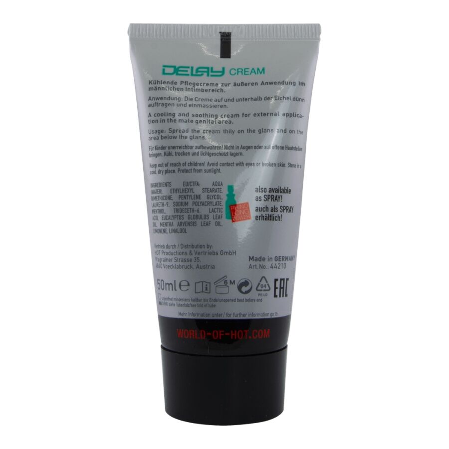 HOT CREME RETARDANTE 50 ML