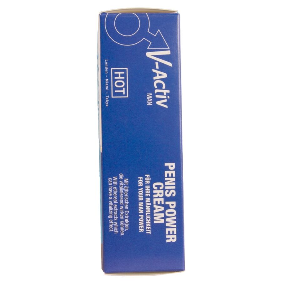 HOT CREME PARA POTeNCIA PENIANA V ACTIV PARA HOMENS 50 ML