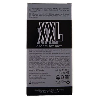 HOT CREME XXL PARA HOMENS 50 ML